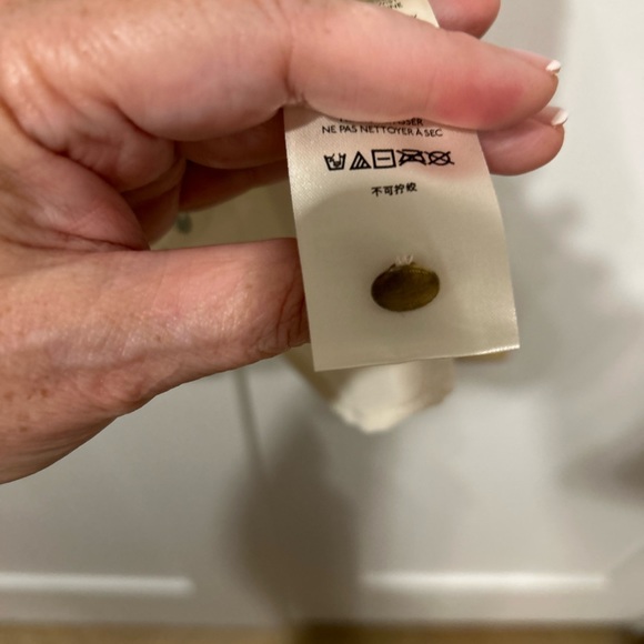 NWOT Sequin Top 2X Anthropologie - fully lined gorgeous top - Picture 3 of 6